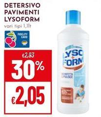 Lysoform - Detersivo Pavimenti