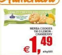 Cookies - 130 G Lemon- Cranberry