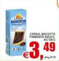 Cereal - Biscotto Fondente