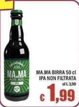 Ma.ma -  Birra Ipa Non Filtrata
