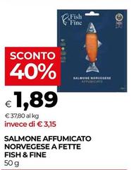 Fish & fine - Salmone Affumicato Norvegese A Fette