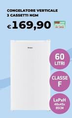 Ngm - Congelatore Verticale 3 Cassetti NGM