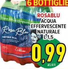 Blu - Rosblu Acqua Effervescente Naturale