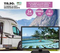 Graetz - Tv Smart 12 Volt GR24G1300B
