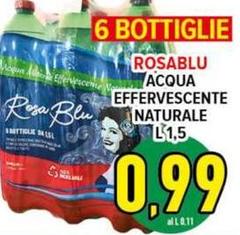 Blu - Rosablu Acqua Effervescente Naturale