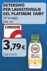 Fairy - Detersivo Per Lavastoviglie Gel Platinum