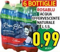 Blu - Rosablu Acqua Effervescente Naturale