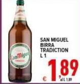 San miguel - Birra Tradiction