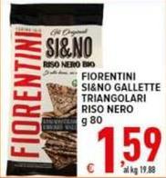 Fiorentini -  Si&No Gallette Triangolari Riso Nero
