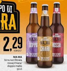 Chiara - Birra Non Filtrata Rossa/ / Doppio Malto