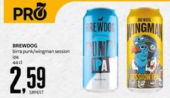 Brewdog - Birra Punk/Wingman Session Ipa