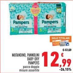 Pampers - Mutandino, Pannolini Baby-Dry