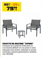 Salotto Da Balcone 
