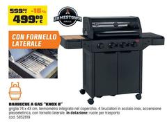 Jamestown - Barbecue A Gas 
