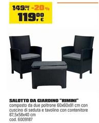 Salotto Da Giardino 