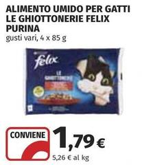 Purina - Alimento Umido Per Gatti Le Ghiottonerie Felix