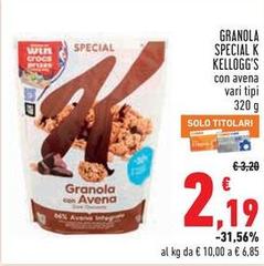 Kelloggs - Granola Special K