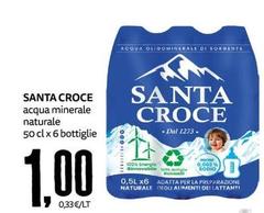 Santa croce - Acqua Minerale Naturale