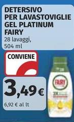 Fairy - Detersivo Per Lavastoviglie Gel Platinum