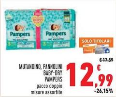 Pampers - Mutandino, Pannolini Baby-Dry