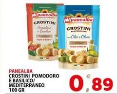 Panealba - Crostini Pomodoro E Basilico/Mediterraneo