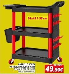 Carrello Porta Attrezzi Marcus 51922