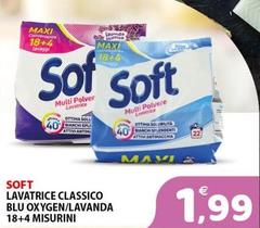 Soft - Lavatrice Classico Blu Oxygen/Lavanda