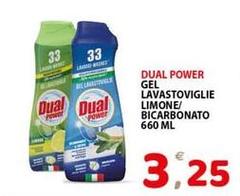 Dual Power - Gel Lavastoviglie Limone/Bicarbonato
