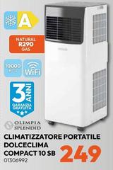 Olimpia Splendid - Climatizzatore Portatile Dolceclima Compact 10 Sb