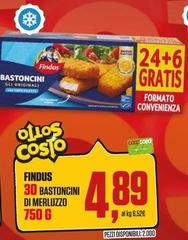 Findus - 30 Bastoncini Di Merluzzo