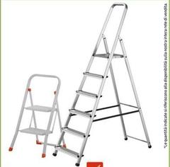Gierre - Scala Scalamia 6 Gradini + Sgabello Sempreutile 2 Gradini