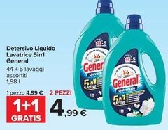 General - Detersivo Liquido Lavatrice 5in 1