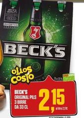 Becks - Original Pils 3 Birre