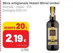 Mastri birrai umbri - Birra Artigianale