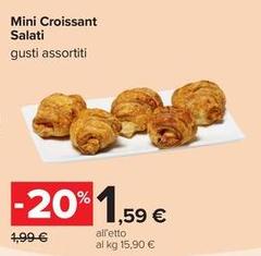 Mini Croissant Salati