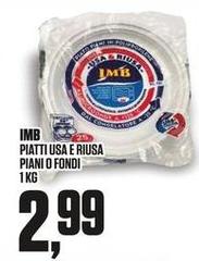 Imb - Piatti Usa E Riusa Piani O Fondi