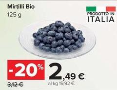 Bio - Mirtilli