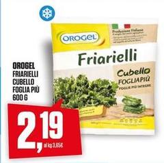 Orogel - Friarielli Cubello Foglia Più