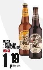 Kozel - Dark Lager/ Premium Lager