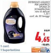 Spuma di Sciampagna - Detersivo Liquido Per Lavatrice