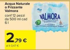 Valmora - Acqua Naturale O Frizzante