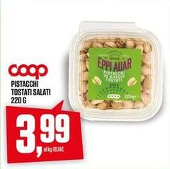 Pistacchi Tostati Salati