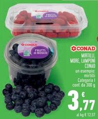 Conad - Mirtilli, More, Lamponi