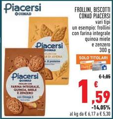 Conad - Frollini, Biscotti Piacersi