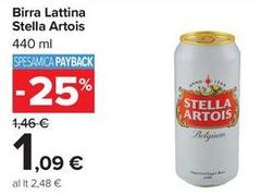 Stella artois - Birra Lattina