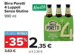 Angelo poretti - Birra 4 Luppoli Senza Glutine
