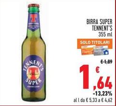 Tennent's - Birra Super