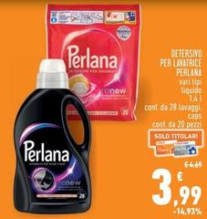 Perlana - Detersivo Per Lavatrice