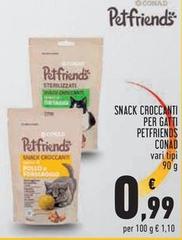Conad - Snack Croccanti Per Gatti Petfriends