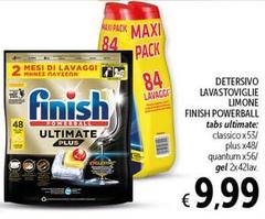 Finish - Detersivo Lavastoviglie Limone Powerball